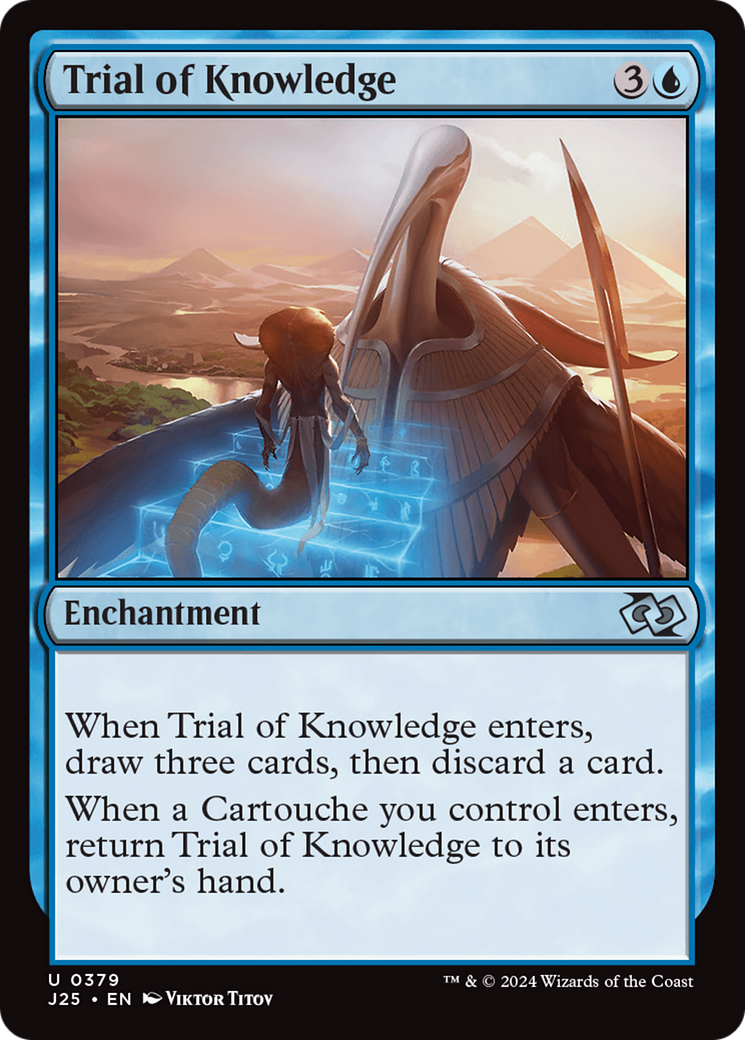 Trial of Knowledge [Foundations Jumpstart] | Card Merchant Takapuna