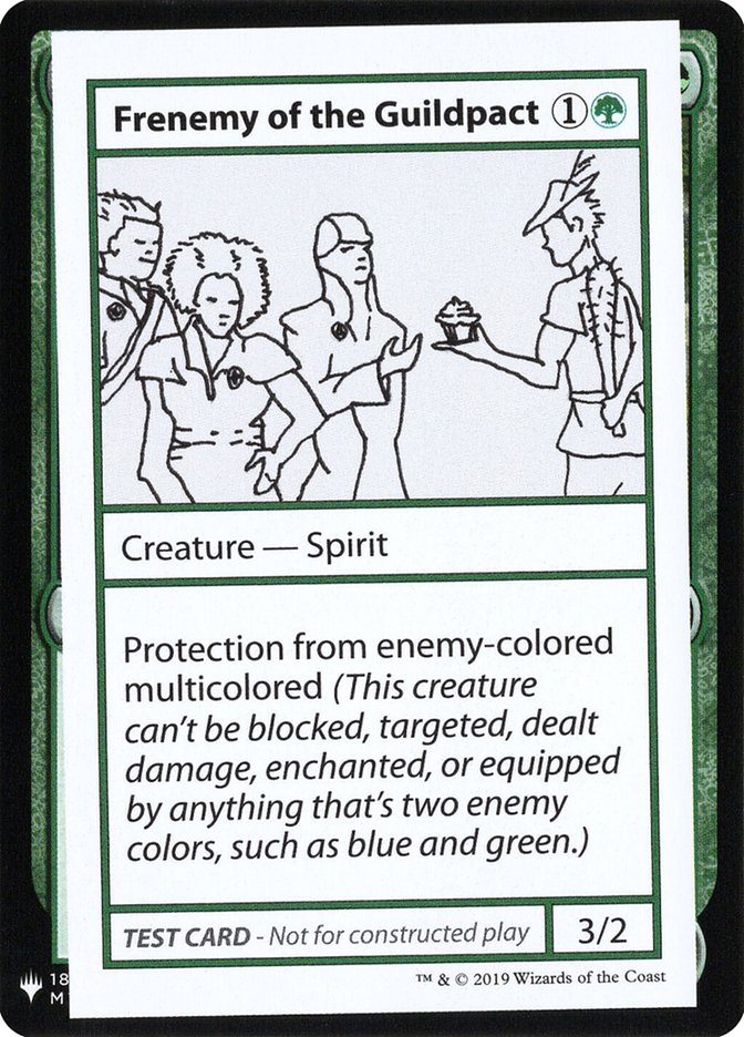 Frenemy of the Guildpact [Mystery Booster Playtest Cards] | Card Merchant Takapuna