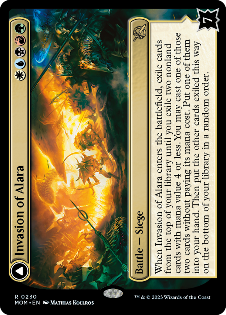 Invasion of Alara // Awaken the Maelstrom [March of the Machine] | Card Merchant Takapuna