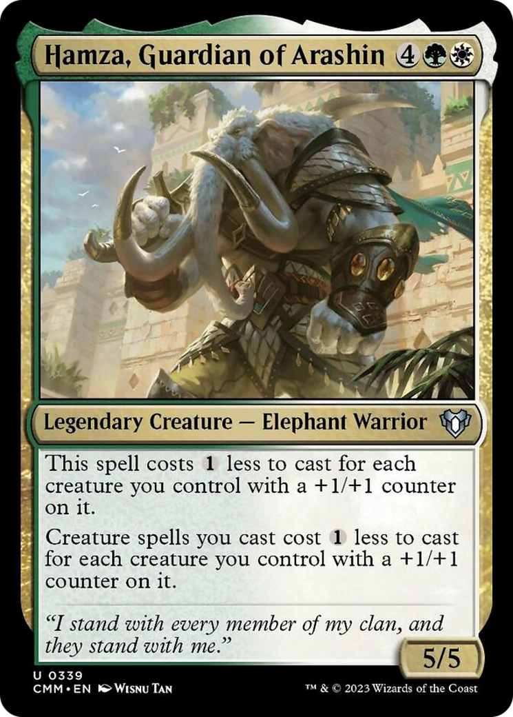 Hamza, Guardian of Arashin [Commander Masters] | Card Merchant Takapuna