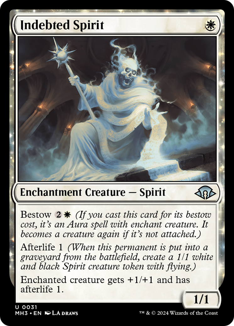 Indebted Spirit [Modern Horizons 3] | Card Merchant Takapuna