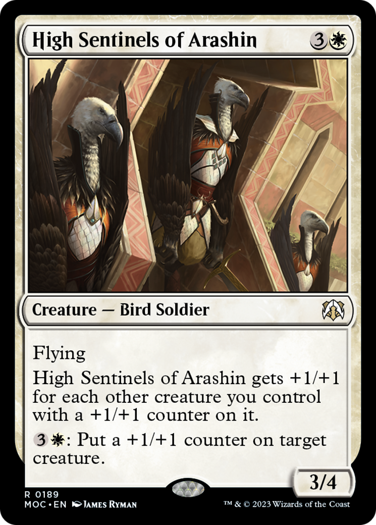 High Sentinels of Arashin [March of the Machine Commander] | Card Merchant Takapuna