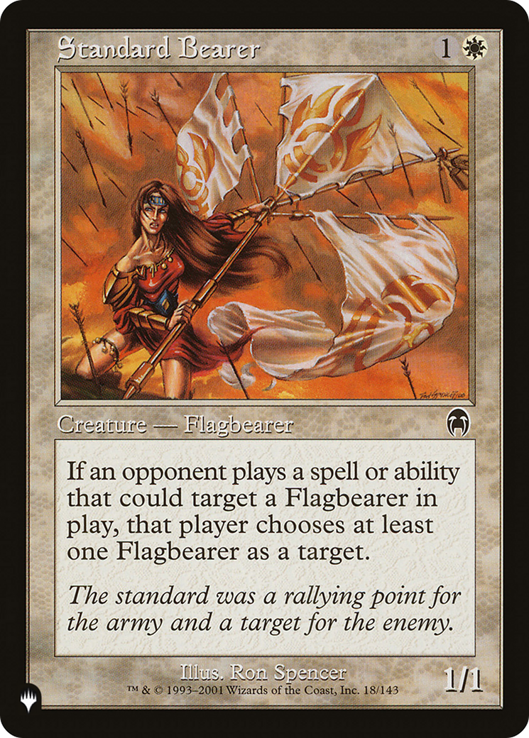 Standard Bearer [The List Reprints] | Card Merchant Takapuna