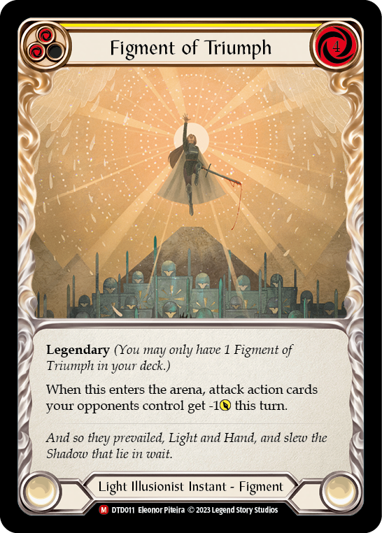 Figment of Triumph // Victoria, Archangel of Triumph [DTD011 //] (Dusk Till Dawn) | Card Merchant Takapuna