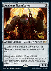 Academy Manufactor [Modern Horizons 2] | Card Merchant Takapuna