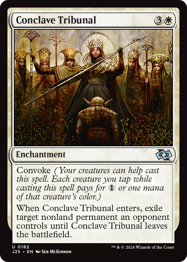 Conclave Tribunal [Foundations Jumpstart] | Card Merchant Takapuna