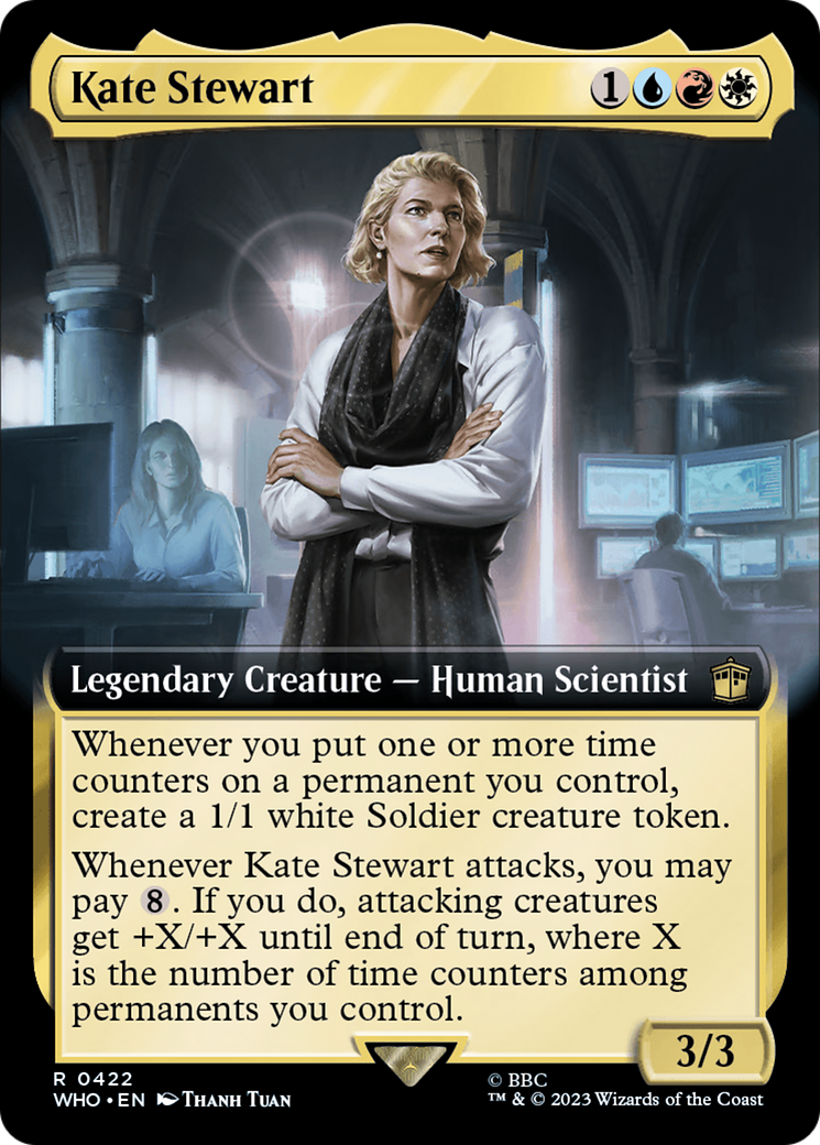 Kate Stewart (Extended Art) [Doctor Who] | Card Merchant Takapuna