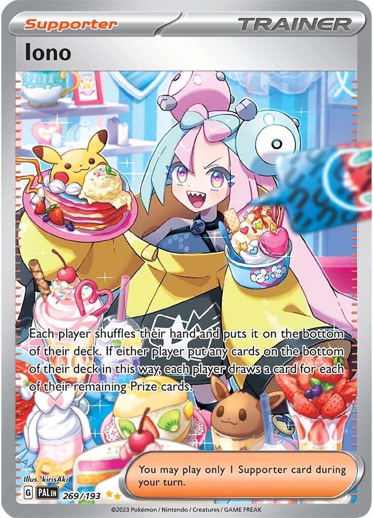 Iono (269/193) [Scarlet & Violet: Paldea Evolved] | Card Merchant Takapuna