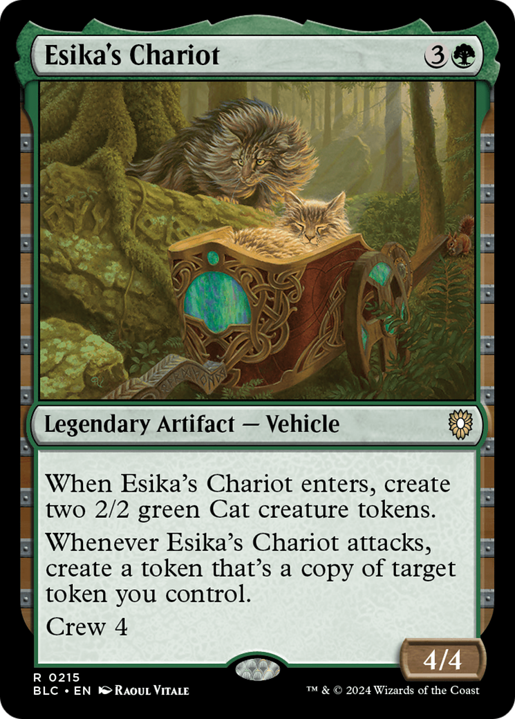 Esika's Chariot [Bloomburrow Commander] | Card Merchant Takapuna