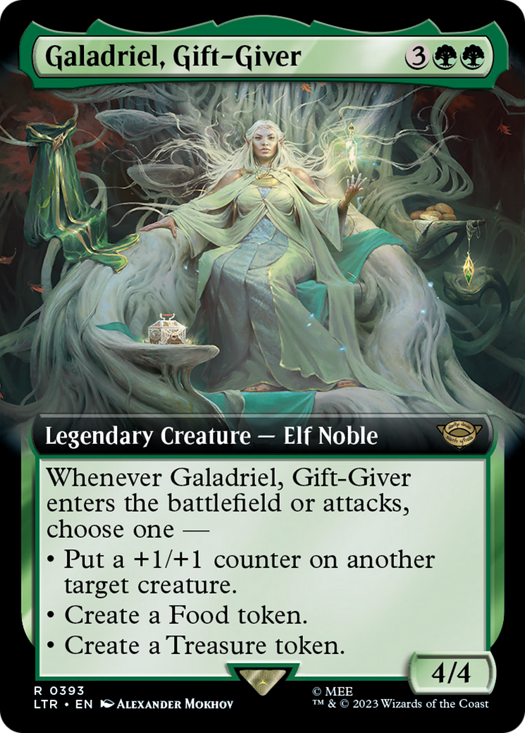 Galadriel, Gift-Giver (Extended Art) [The Lord of the Rings: Tales of Middle-Earth] | Card Merchant Takapuna