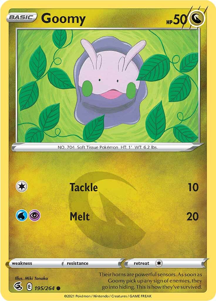 Goomy (195/264) [Sword & Shield: Fusion Strike] | Card Merchant Takapuna