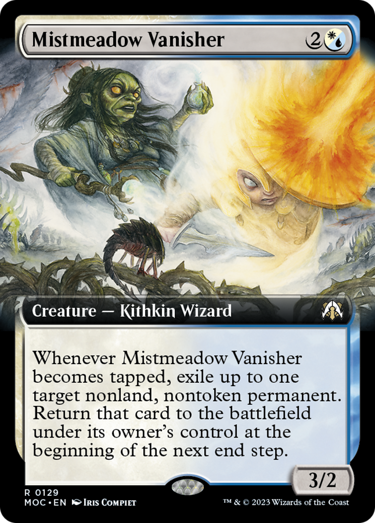 Mistmeadow Vanisher (Extended Art) [March of the Machine Commander] | Card Merchant Takapuna