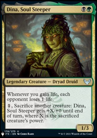 Dina, Soul Steeper [The List] | Card Merchant Takapuna