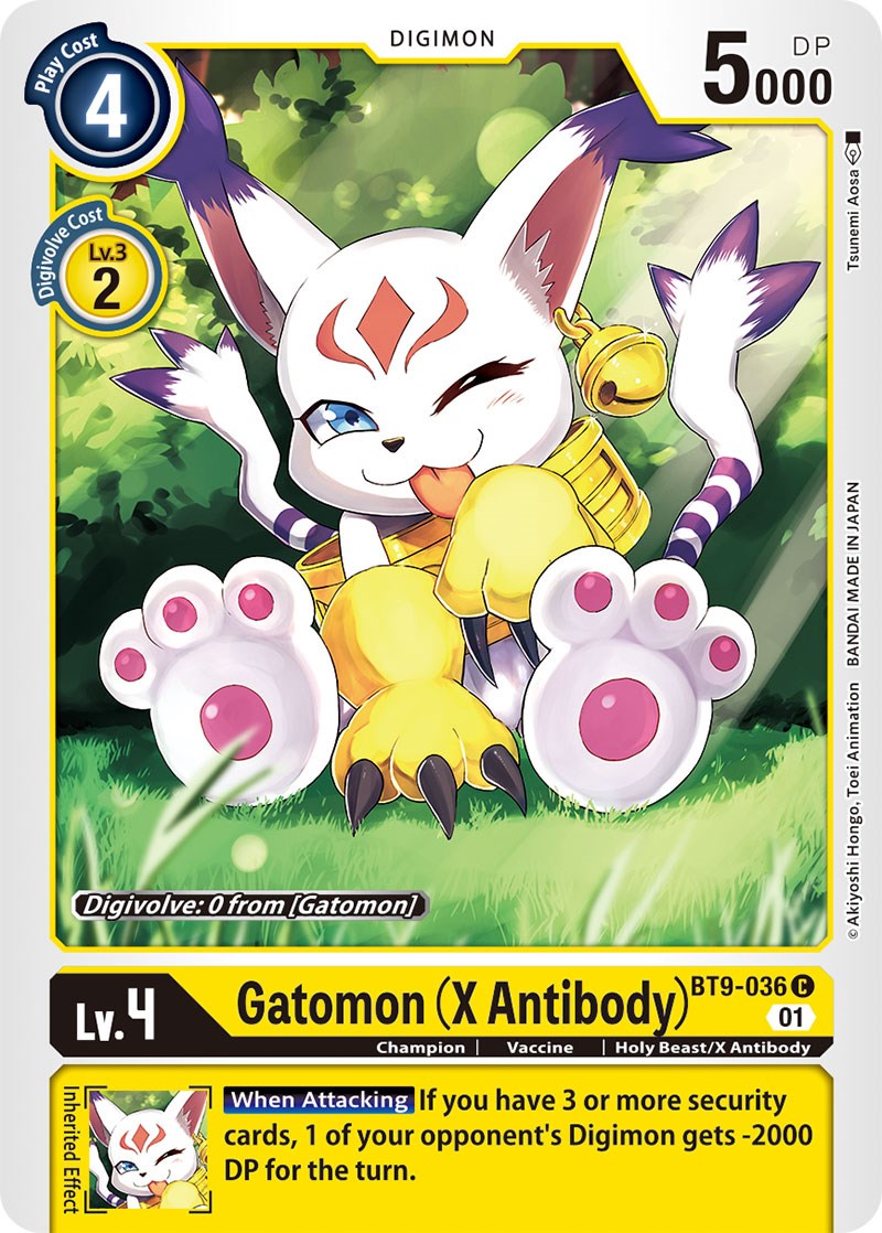 Gatomon (X Antibody) [BT9-036] [X Record] | Card Merchant Takapuna