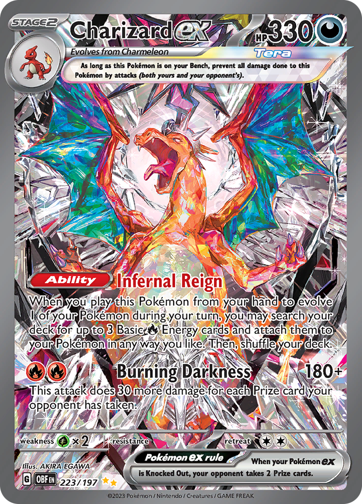 Charizard ex (223/197) [Scarlet & Violet: Obsidian Flames] | Card Merchant Takapuna