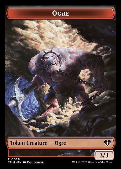 Servo // Ogre Double-Sided Token [Commander Masters Tokens] | Card Merchant Takapuna