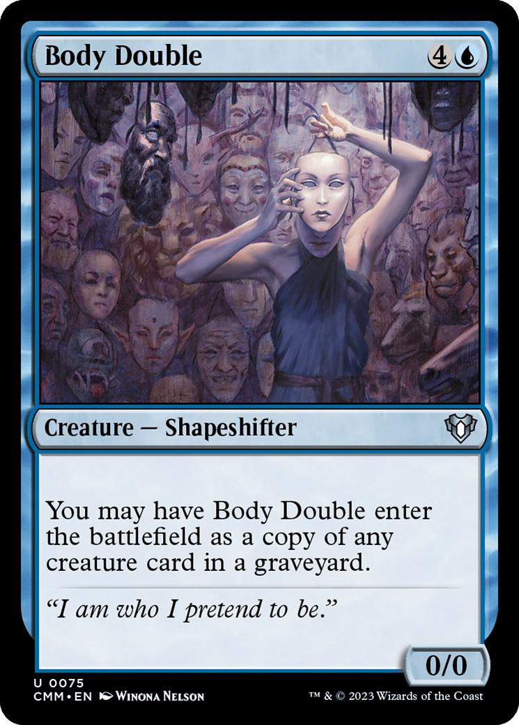 Body Double [Commander Masters] | Card Merchant Takapuna