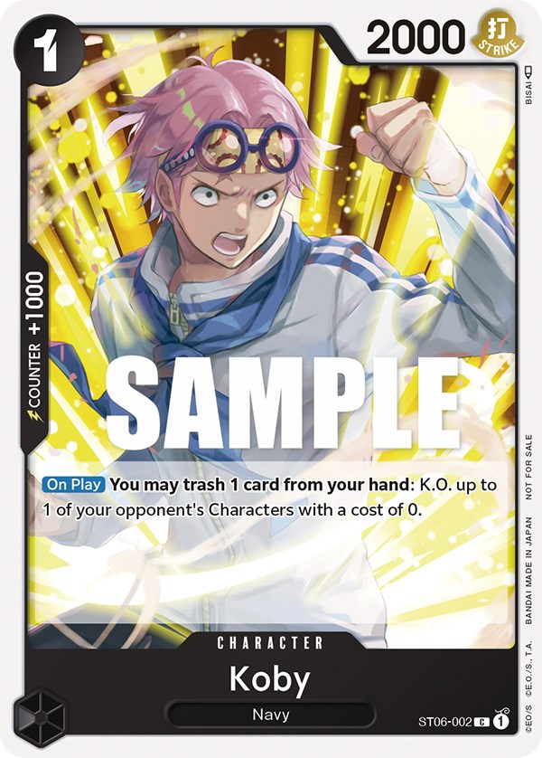 Koby (Promotion Pack 2023) [One Piece Promotion Cards] | Card Merchant Takapuna