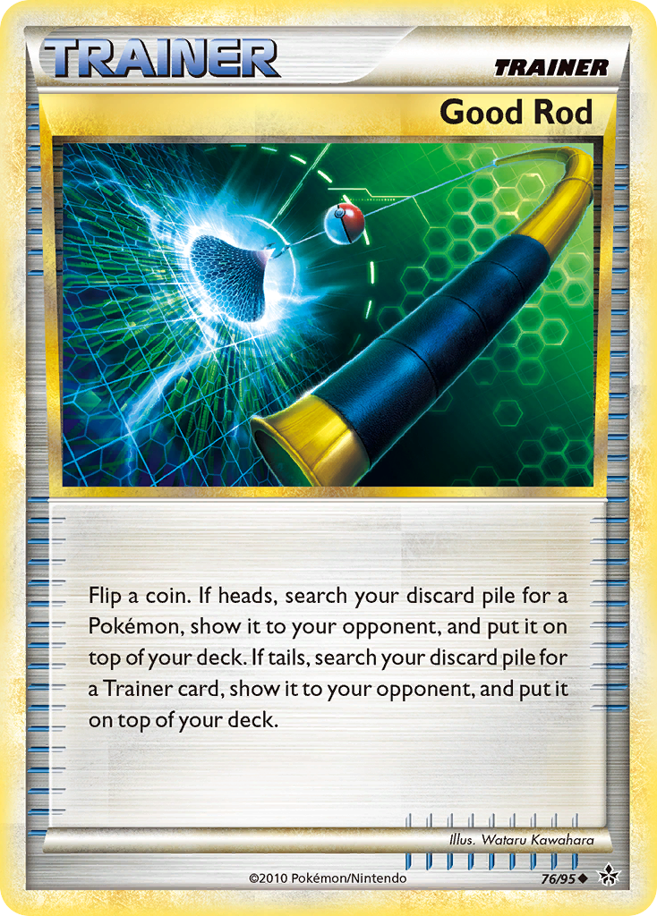 Good Rod (76/95) [HeartGold & SoulSilver: Unleashed] | Card Merchant Takapuna