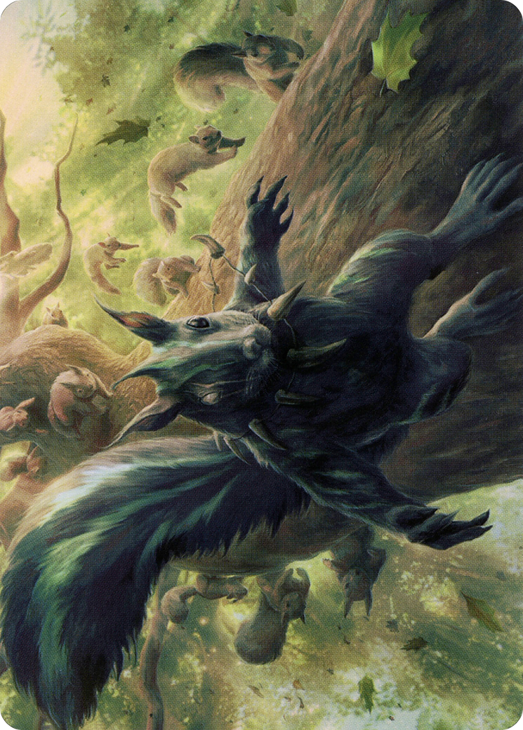 Chatterfang, Squirrel General Art Card (68) [Modern Horizons 2 Art Series] | Card Merchant Takapuna