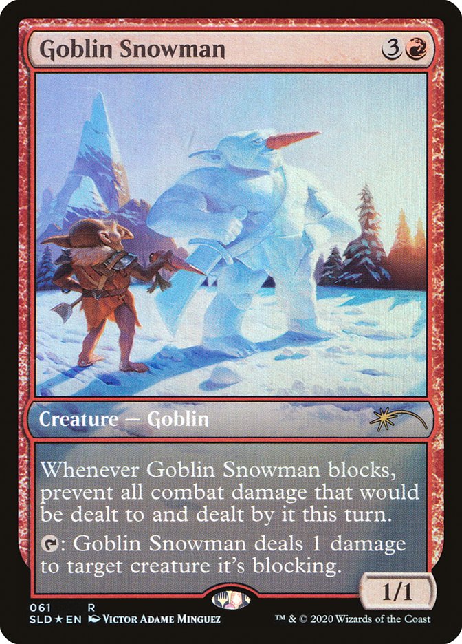 Goblin Snowman [Secret Lair Drop Series] | Card Merchant Takapuna