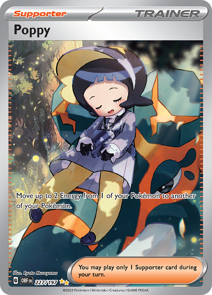 Poppy (227/197) [Scarlet & Violet: Obsidian Flames] | Card Merchant Takapuna