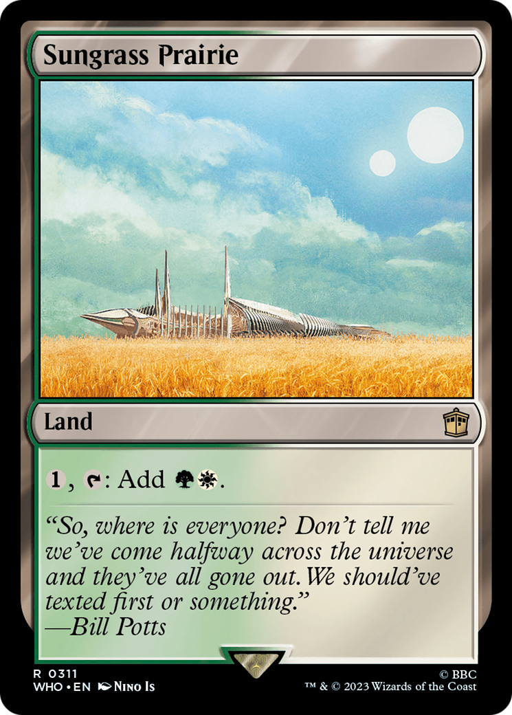 Sungrass Prairie [Doctor Who] | Card Merchant Takapuna