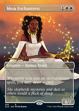 Mesa Enchantress (Borderless) [Secret Lair Drop Series] | Card Merchant Takapuna