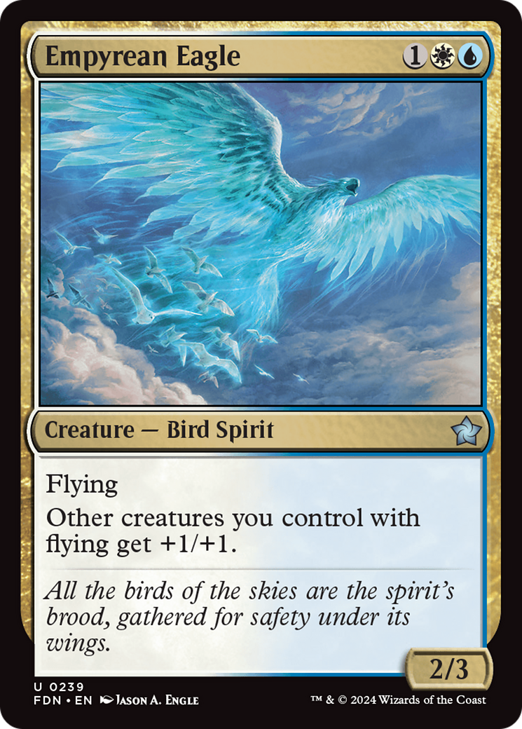 Empyrean Eagle [Foundations] | Card Merchant Takapuna