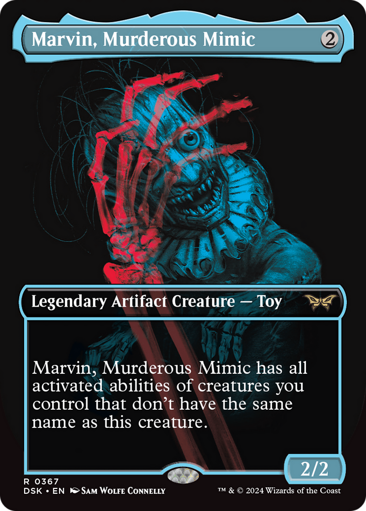 Marvin, Murderous Mimic (Showcase) [Duskmourn: House of Horror] | Card Merchant Takapuna