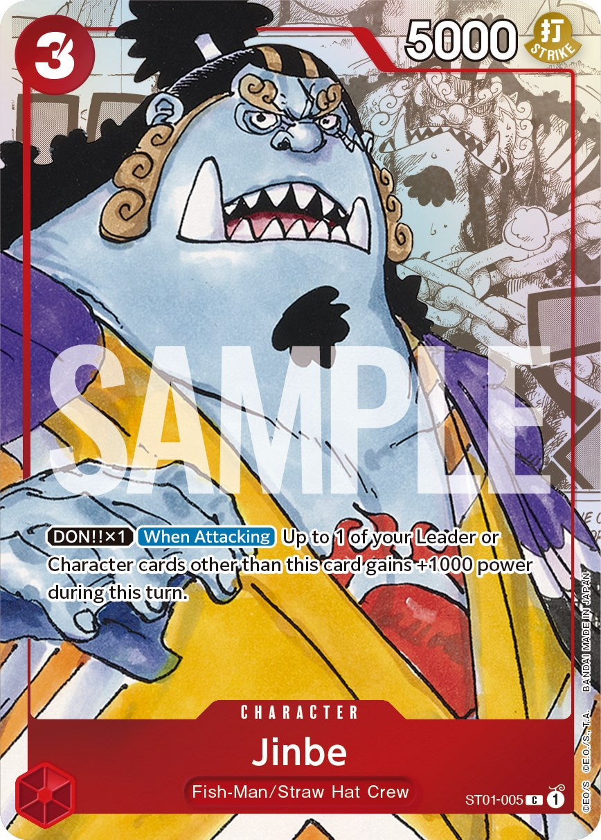 Jinbe (Alternate Art) [One Piece Promotion Cards] | Card Merchant Takapuna