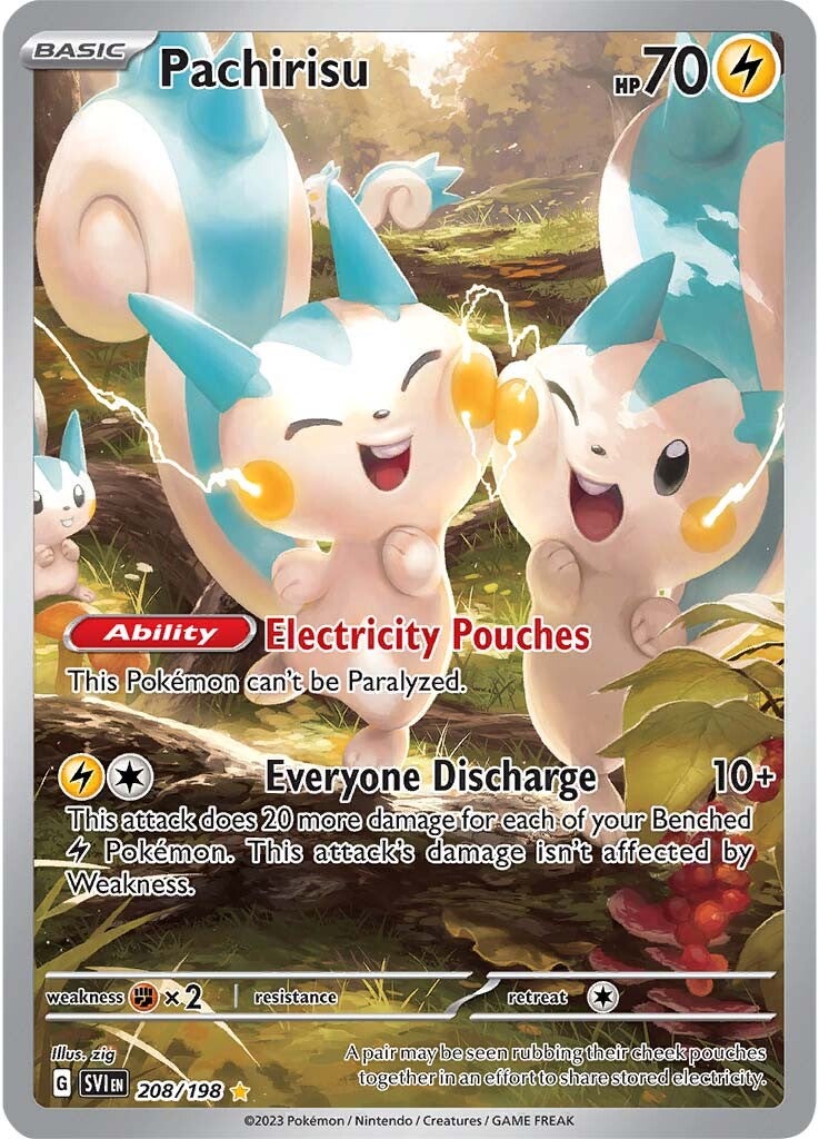 Pachirisu (208/198) [Scarlet & Violet: Base Set] | Card Merchant Takapuna