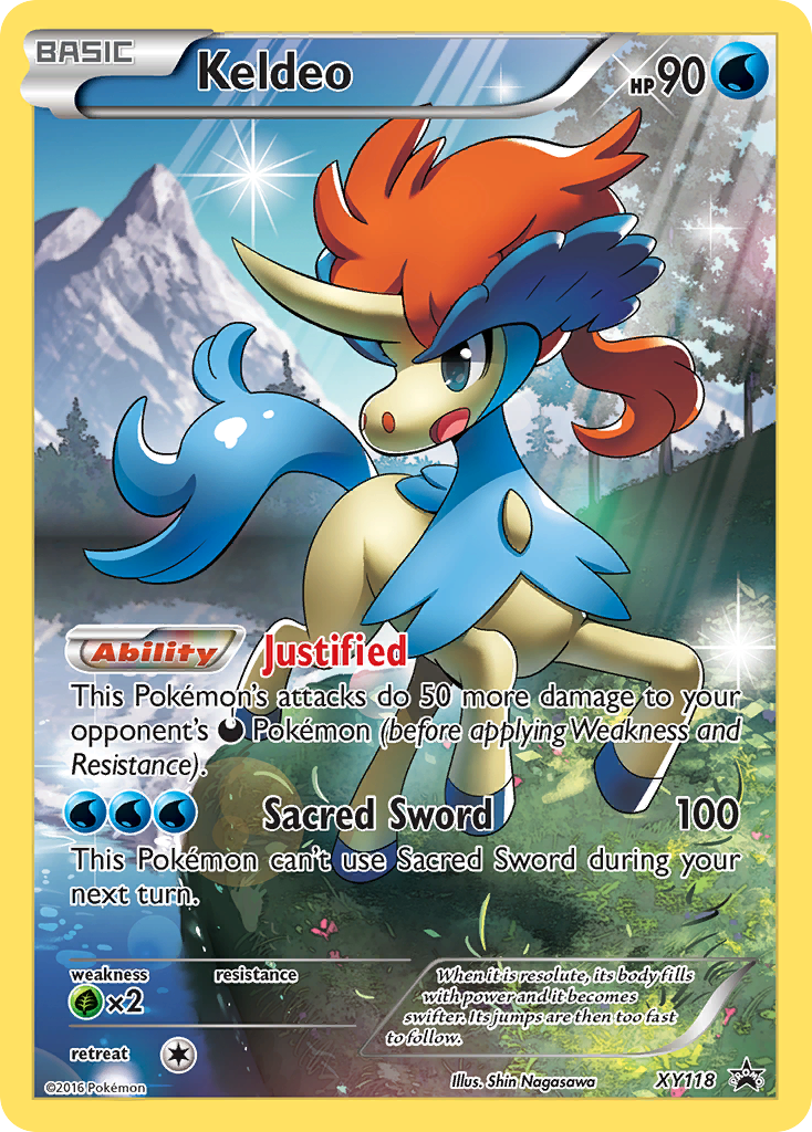 Keldeo (XY118) [XY: Black Star Promos] | Card Merchant Takapuna