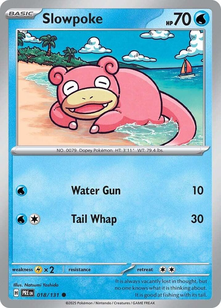 Slowpoke (018/131) [Scarlet & Violet: Prismatic Evolutions] | Card Merchant Takapuna