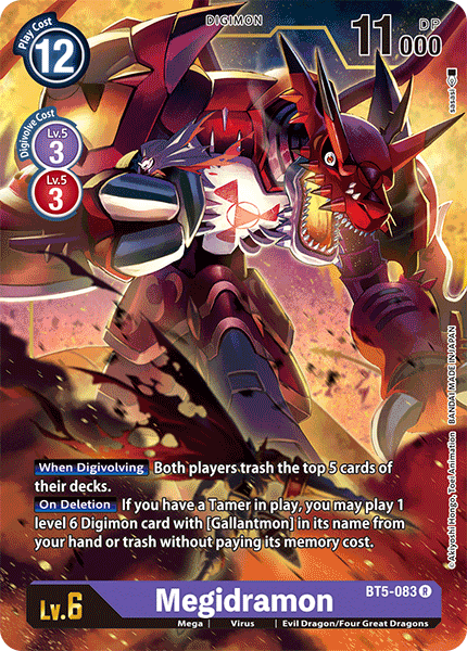 Megidramon [BT5-083] [Battle of Omni] | Card Merchant Takapuna