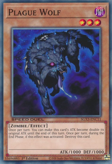 Plague Wolf [SGX3-ENC11] Common | Card Merchant Takapuna