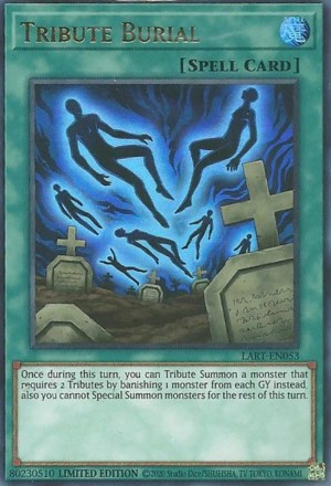 Tribute Burial [LART-EN053] Ultra Rare | Card Merchant Takapuna