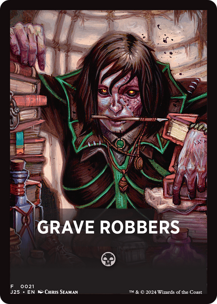 Grave Robbers Theme Card [Foundations Jumpstart Front Cards] | Card Merchant Takapuna