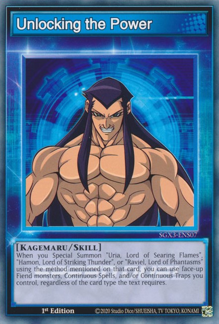 Unlocking the Power [SGX3-ENS07] Common | Card Merchant Takapuna