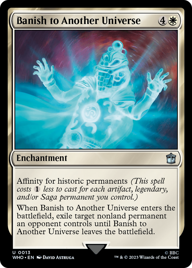 Banish to Another Universe [Doctor Who] | Card Merchant Takapuna