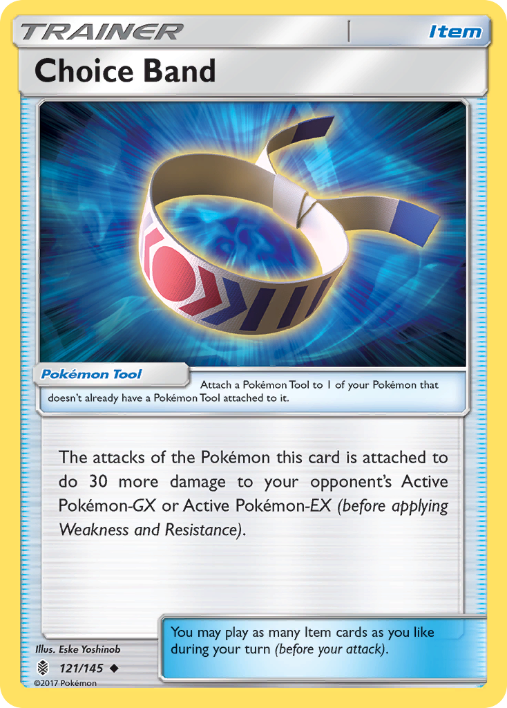 Choice Band (121/145) [Sun & Moon: Guardians Rising] | Card Merchant Takapuna