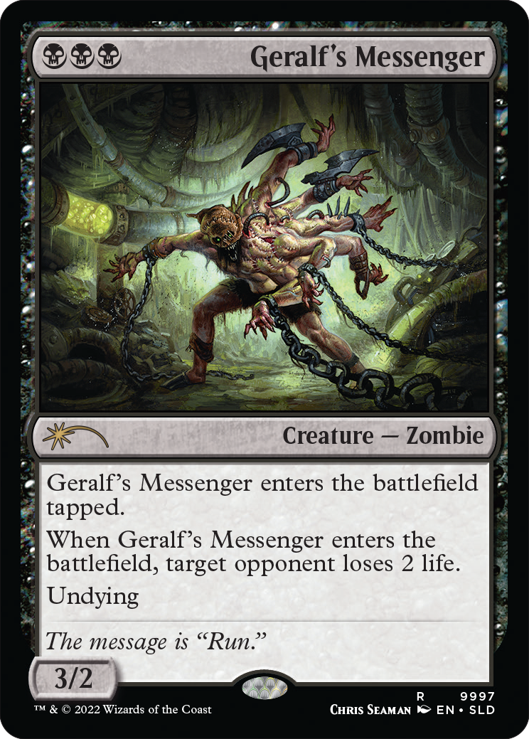 Geralf's Messenger [Secret Lair Drop Series] | Card Merchant Takapuna