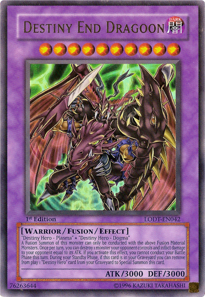 Destiny End Dragoon [LODT-EN042] Ultra Rare | Card Merchant Takapuna