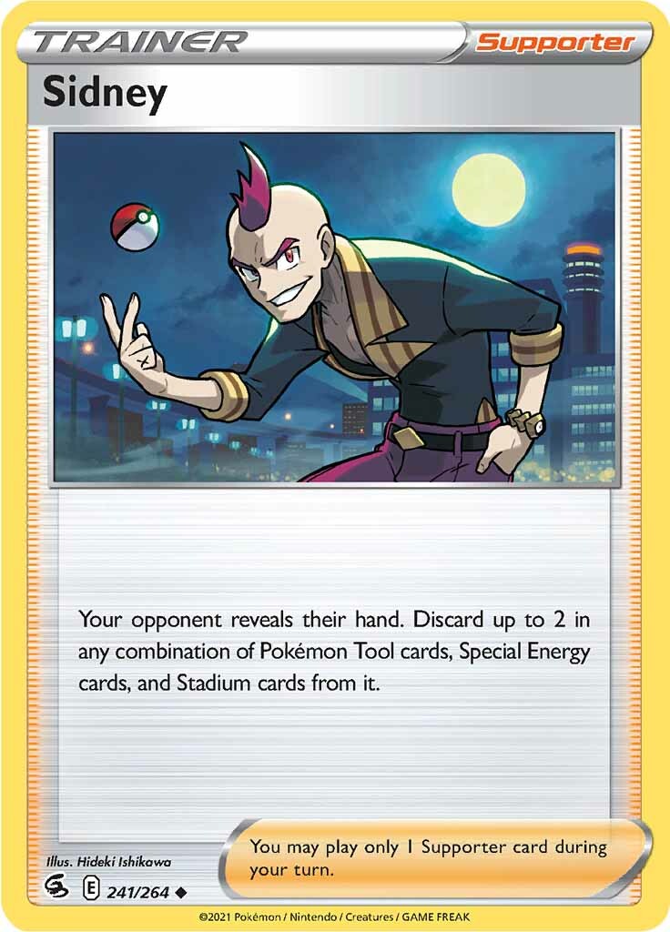 Sidney (241/264) [Sword & Shield: Fusion Strike] | Card Merchant Takapuna