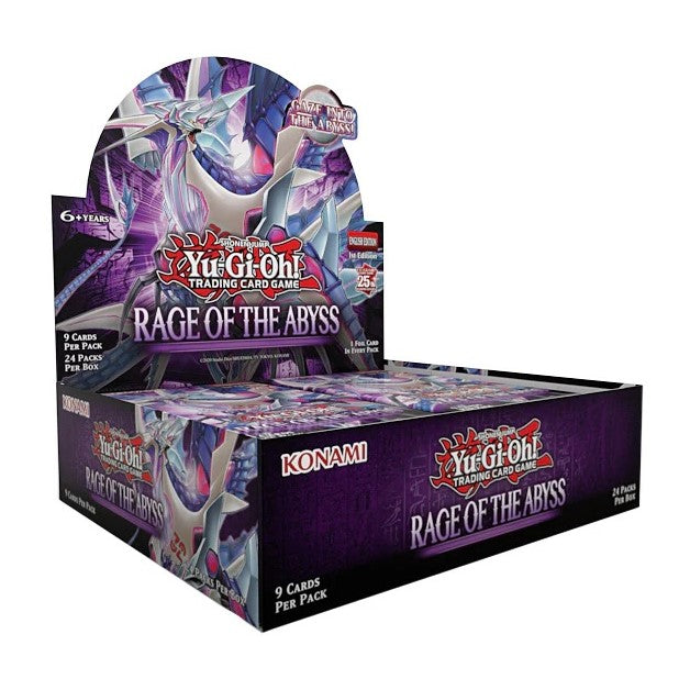 **PRE-ORDER** YGO Booster Box - Rage of the Abyss (1st Edition) | Card Merchant Takapuna