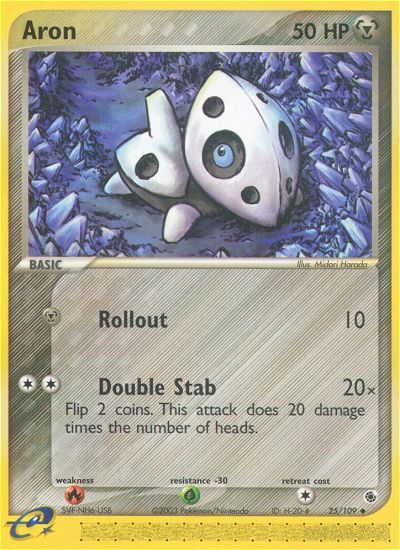 Aron (25/109) [EX: Ruby & Sapphire] | Card Merchant Takapuna