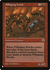 Pillaging Horde [The List] | Card Merchant Takapuna