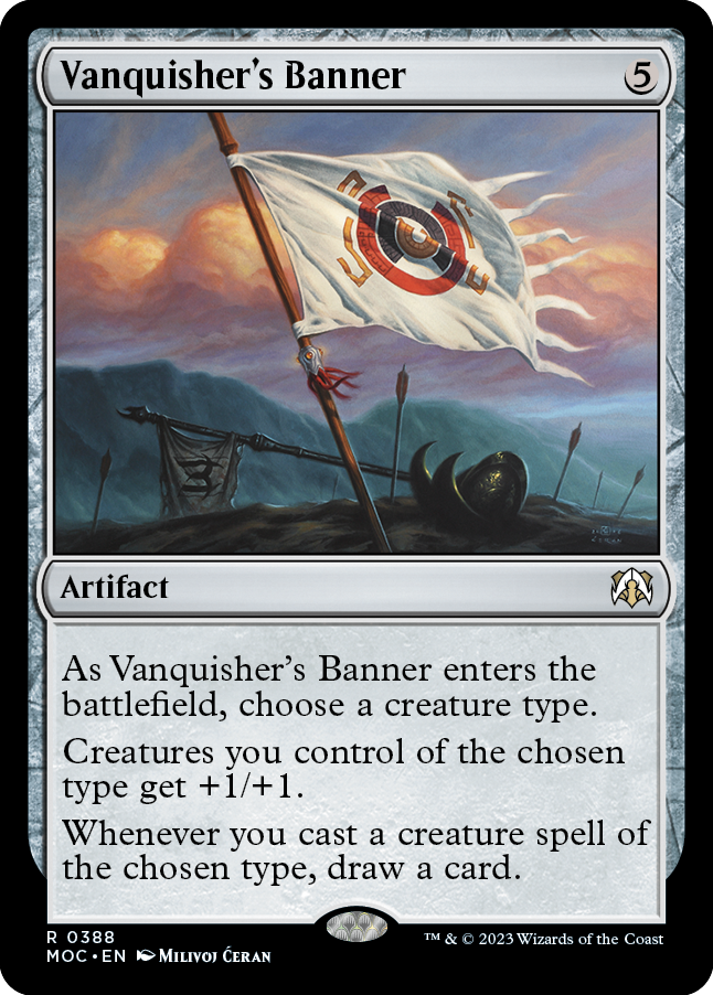 Vanquisher's Banner [March of the Machine Commander] | Card Merchant Takapuna