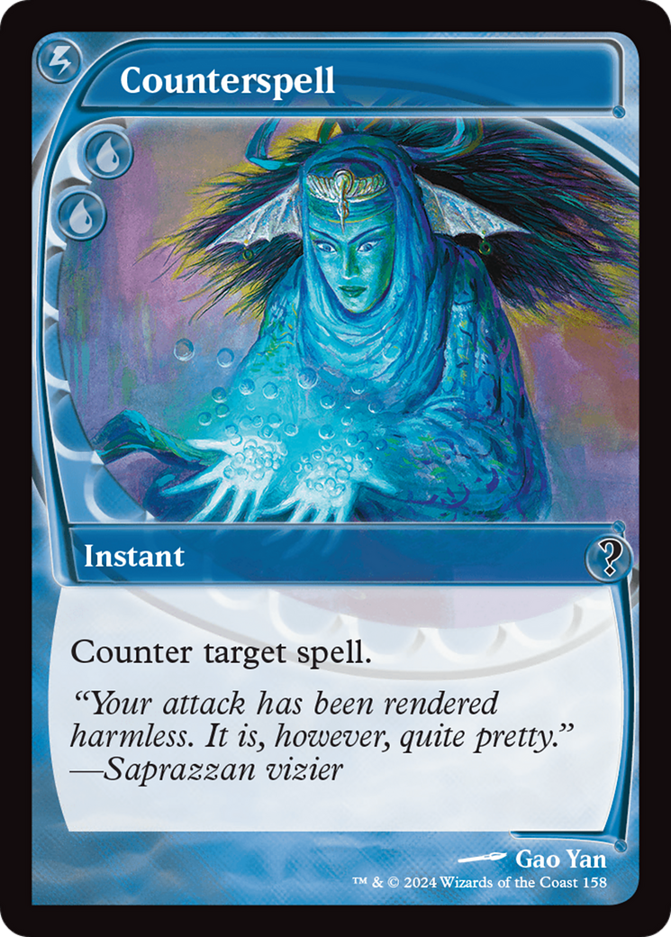 Counterspell (Future Sight) [Mystery Booster 2] | Card Merchant Takapuna