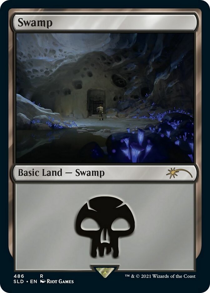 Swamp (486) [Secret Lair Drop Series] | Card Merchant Takapuna